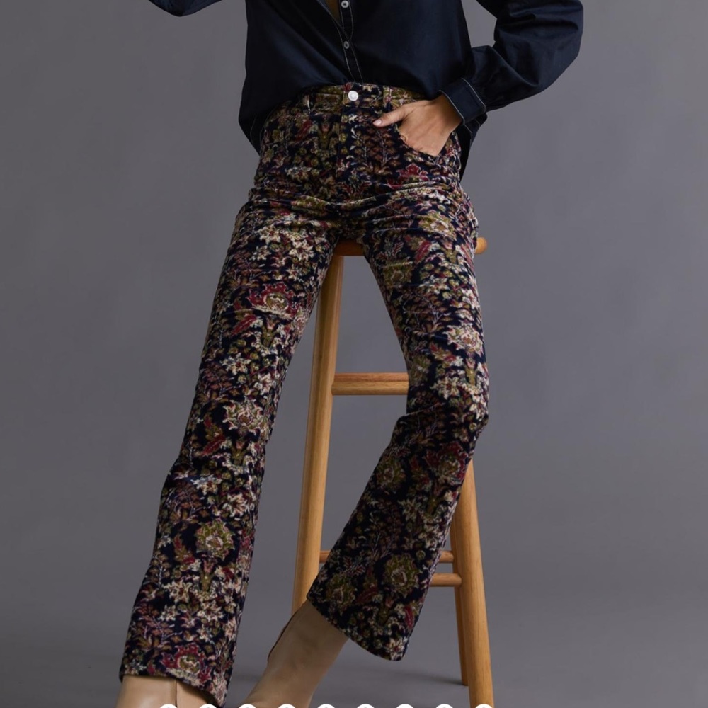 Anthropologie Pilcro The Icon Flare Corduroy Pants